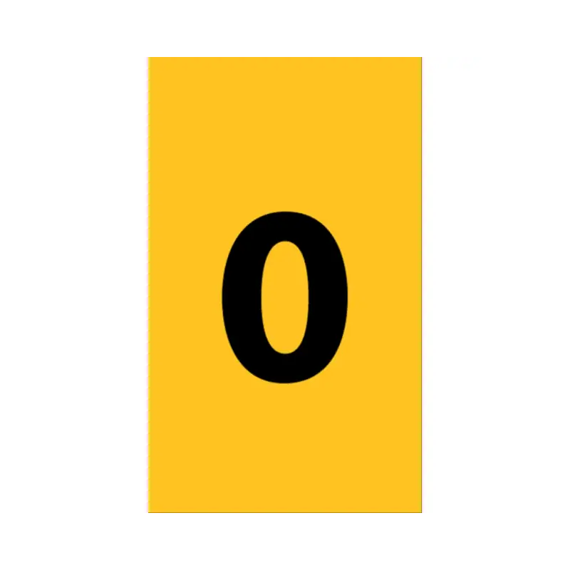 ETICHETTA ANL 175X199 MM. CON TESTO =0 - CEMBRE 374111-0