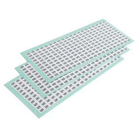 Strisce segnacavo ANS 8x65 mm. SIGLA V1 - CEMBRE 25109-V1