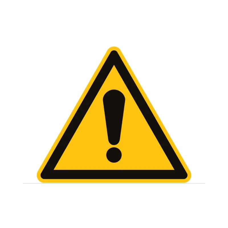 Etich.avvert.WS-AD -pericolo generico-100mm - CEMBRE 200003