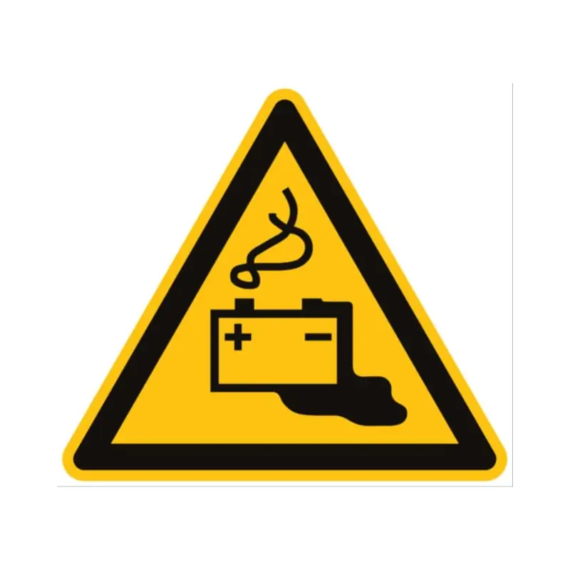 ETICH.AVVERTIMENTO WS-BA -BATTERIE- 50MM. - CEMBRE 200202