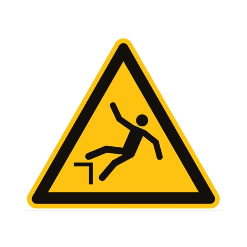 ETICH.AVV.WS-DF PERICOLO DI CADUTA 200 MM. - CEMBRE 203305