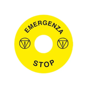 ETICH.WSE DI EMERG.X PULS.DA 22,5 MM-DIM.60 - CEMBRE 204500