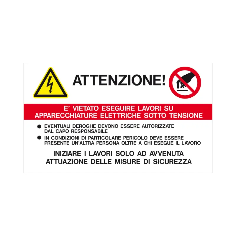 Etich.VS-I80 per imp.elettr.70x120 francese - CEMBRE 268000-F