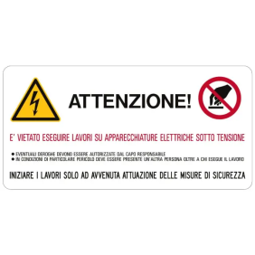 Etich.VS-I81 per imp.elettr.65x131 spagnolo - CEMBRE 268100-E