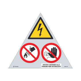 TARGA ALL.VS-I89  B=350 MM SIMBOLI - CEMBRE 268911AR