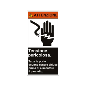 ETICH.VS-I132 PER IMP.ELETTR.125X62 - CEMBRE 2613200