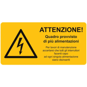 ETICH. AVVERTIMENTO WST-LAY 52X105MM.+TESTO - CEMBRE 2654HT012