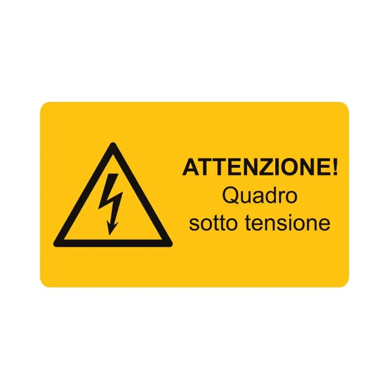 ETICH. AVVERTIMENTO WST-LDY 32X74MM.+TESTO - CEMBRE 2553HT081