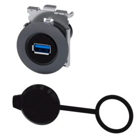 CONNETTORE USB 30MM METALLO OPACO - SIEMENS 3SU19600GA800AA0