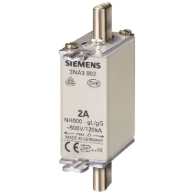 FUS NH GL/GG GR.000 400VCA 160A - SIEMENS 3NA38368