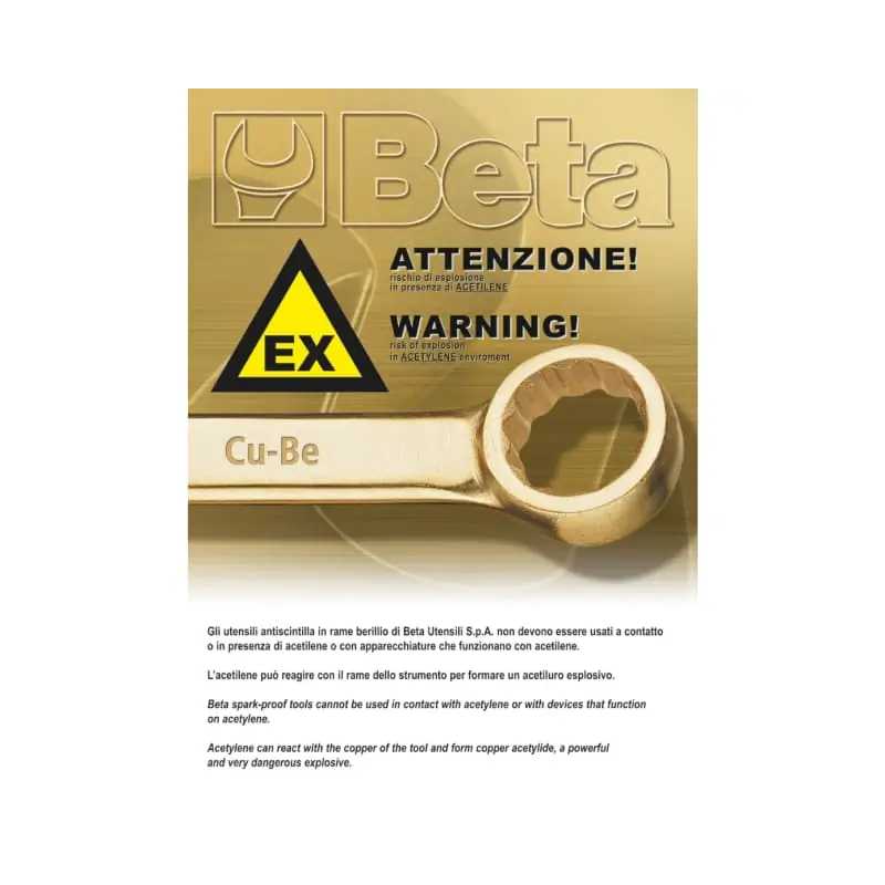 CHIAVI COMBINATE ANTISCINTILLA BA 11 - BM SPA 000420811