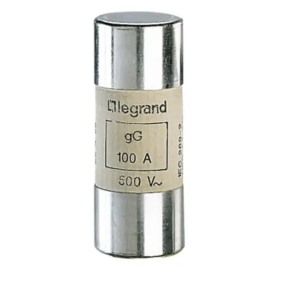 FUSIBILI CILIND.-gG ACR 22x58 100A c/perc. - LEGRAND 015596