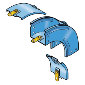 P31-Curva 90? var. piano 50x50 z/c - LEGRAND 31AUB050C