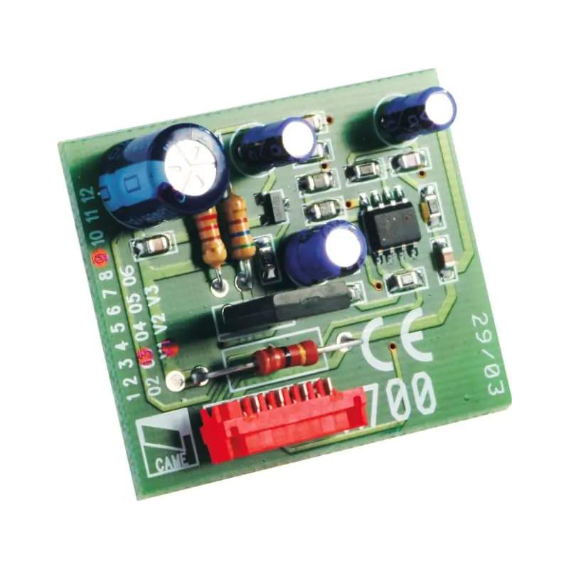 SCHEDA DECODIFICA E GESTIONE - CAME 001R700