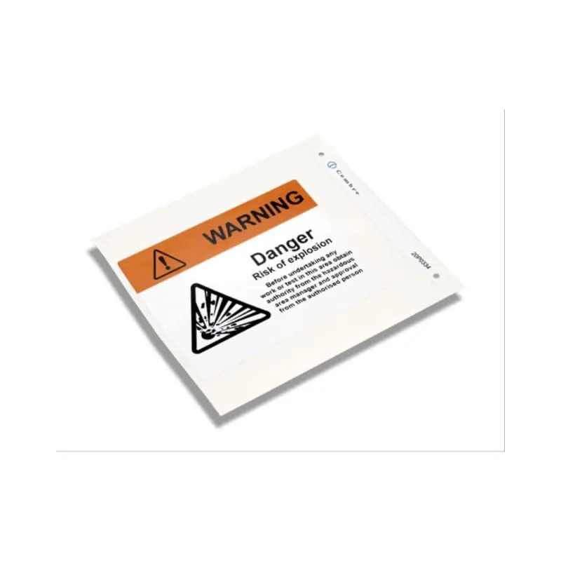 ETIC.MG-SIGNS POL.AD .BIANCO/ARANCIO105X140 - CEMBRE 991058