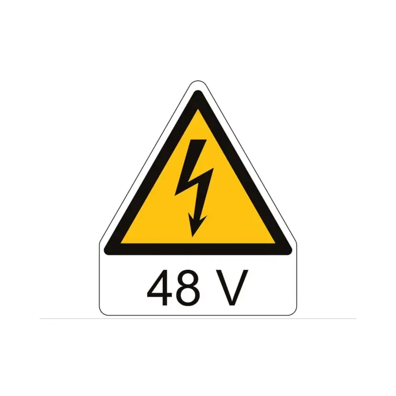 ETICH.AVVERTIMENTO WST-TSW LATO=100 MM - CEMBRE 0401HT007