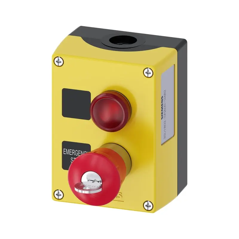 ENCLOSURE PLASTIC, 2 CONTROL POINTS - SIEMENS 3SU18020NA002AB2