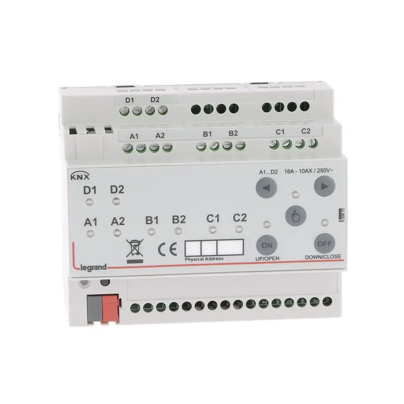 KNX-controller multiappli ON/OFF 8 uscite - LEGRAND 002672