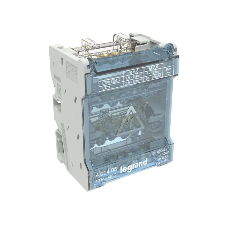 RIPARTITORE MODULARE 4P 100A 4M - LEGRAND 400405