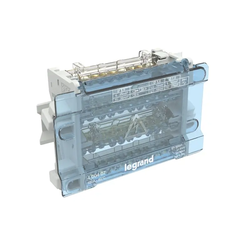 RIPARTITORE MODULARE 4P 100A 8M - LEGRAND 400407