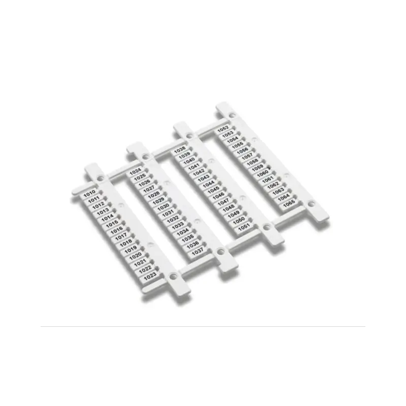 TARGHETTE MG-CPM-10 BIANCA 5X10 X MORSETTI - CEMBRE 46194