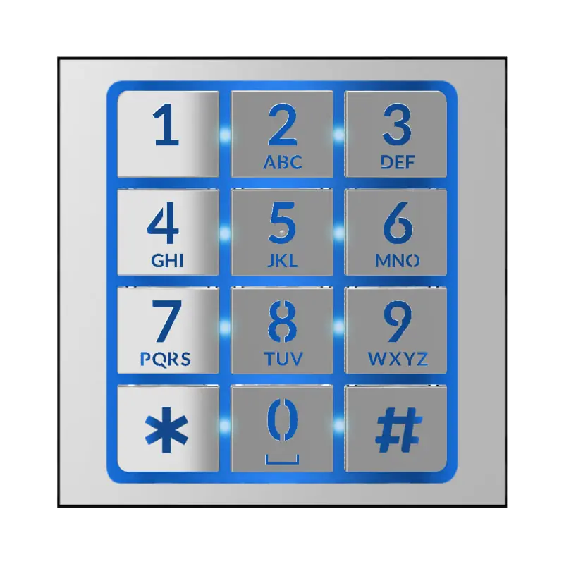 MTMFNA-FRONTALE TASTIERA ACCESSI - CAME 60020910