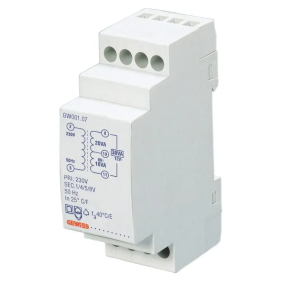 TRASF.PER SUONERIE 15VA T.P.230V T.S.12V - Gewiss GW96425