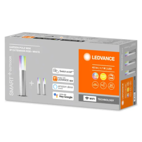 SMART WIFI GARDPOLE MINI RGBW 3PEXTLEDV - LEDVANCE SPA LUM478237WF
