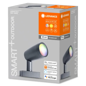 SMART WIFI GARDEN SPOT RGBW 1P DG  LEDV - LEDVANCE SPA LUM478374WF