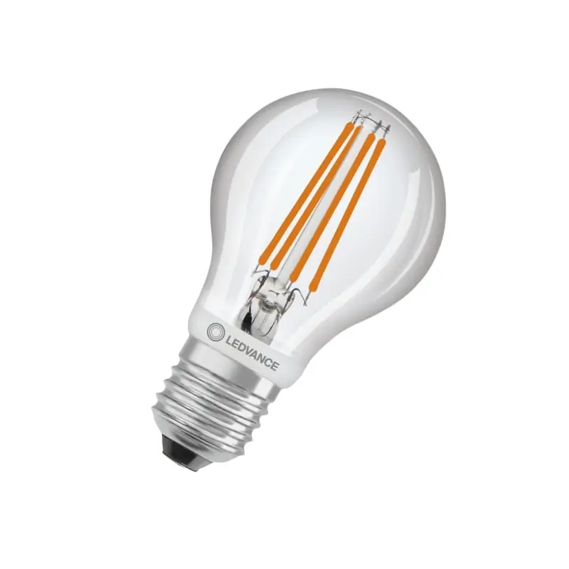 LED CLA60 MS 7.3W 827 FIL CL E27 S LEDV - LEDVANCE SPA SCA60MSENS827C1