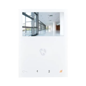 MONITOR MINI HANDSFREE BIANCO, S2 - COMELIT 6721W