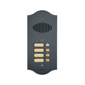 PULS. ANTRACITE AUDIO SERIE ROMA PER GRUP.. - COMELIT 3018/2/RI/A