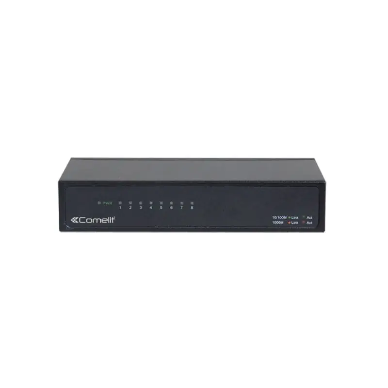SWITCH, 8 PORTE GIGABIT - COMELIT IPSWC080A