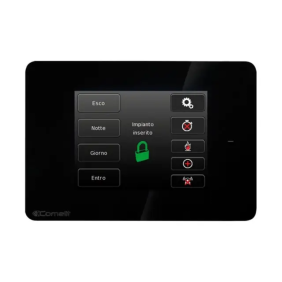 TAS. SAFETOUCH NERA CON RFID X CENT. VEDO - COMELIT VEDOTOUCH