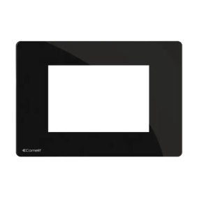 PLACCA ABSOLUTE BLACK ONE COMP BTICINO AX.. - COMELIT ONE/PB/BA3