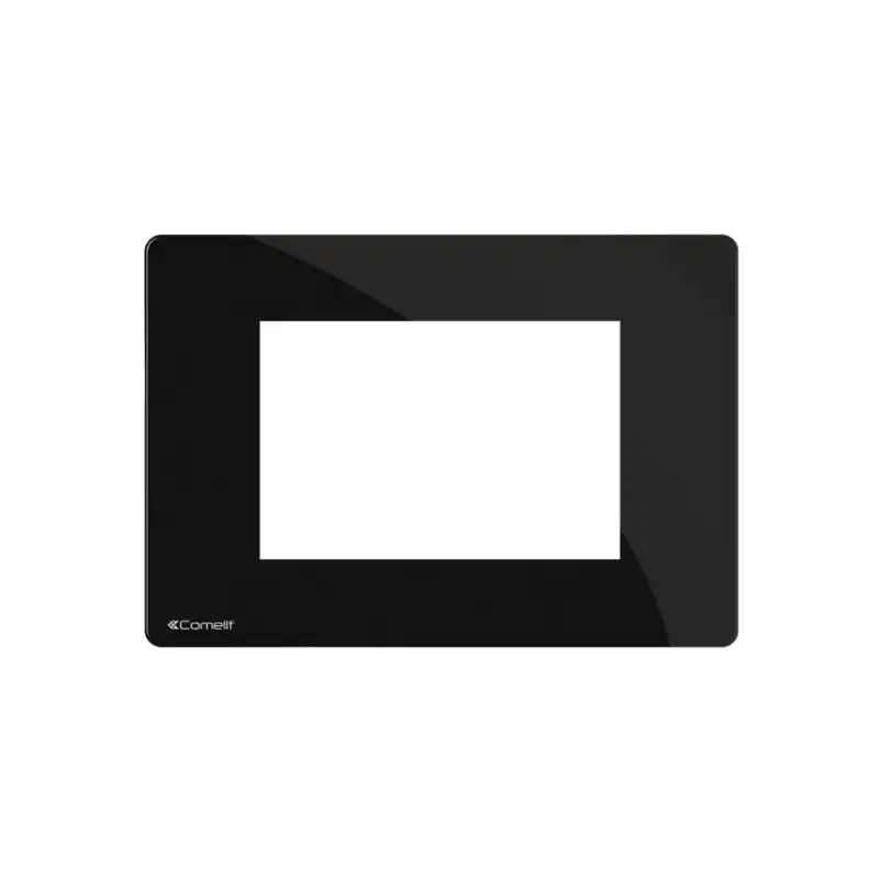 PLACCA ABSOLUTE BLACK ONE COMP BTICINO AX.. - COMELIT ONE/PB/BA3