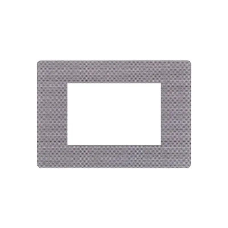 PLACCA GRAFITE ONE COMP BTICINO AXOLUTE 3.. - COMELIT ONE/PG/BA3