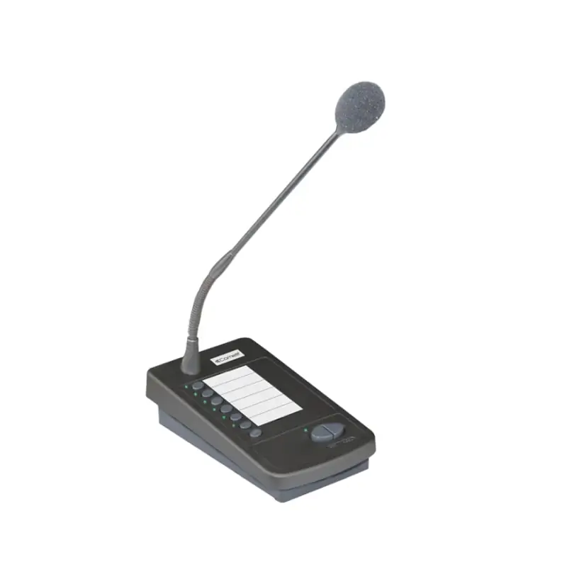 POSTAZIONE MICROFONICA CON MICROFONO 6 ZONE - COMELIT 49PMS006