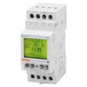 INT.ORARIO DIG.SETTIMANALE 1CANALE 2M - Gewiss GWD6782