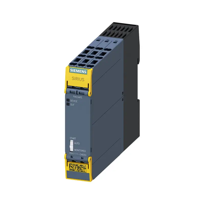 SIRIUS SAFETY RELAY STD RELAY 3NO,1NC - SIEMENS 3SK11112AB30