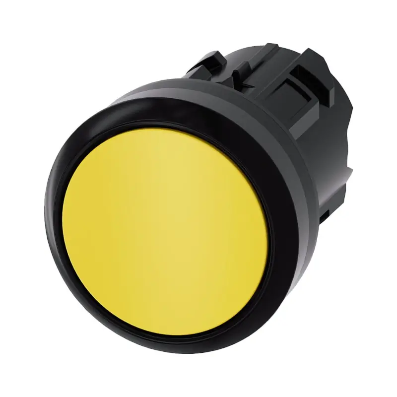 PULS. PIATTO PASSO-PASSO GIALLO - SIEMENS 3SU10000AA300AA0