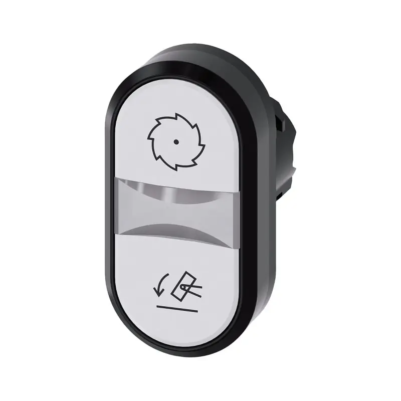 PULS.LUM.DOPPIO PIATTO BIANCO-BIANCO - SIEMENS 3SU10013AB660AP0