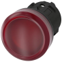 INDICATORE LUM.ROSSO LENTE LISCIA - SIEMENS 3SU10016AA200AA0