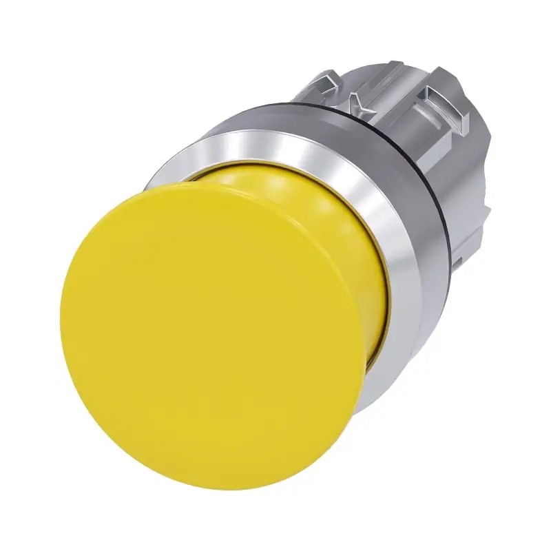 PULS. FUNGO GIALLO 30MM MET - SIEMENS 3SU10501AD300AA0