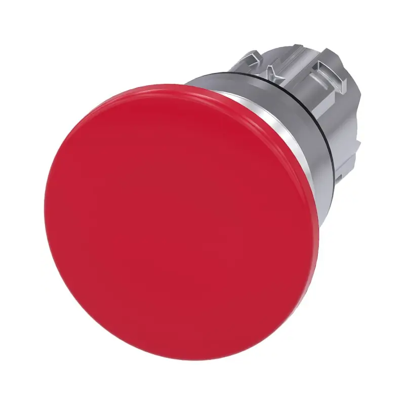 PULS. FUNGO ROSSO 40MM - SIEMENS 3SU10501BD200AA0