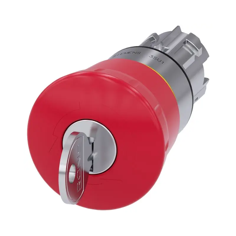 PULS.F.EMERG KEY SB455 40MM - SIEMENS 3SU10501HG200AA0
