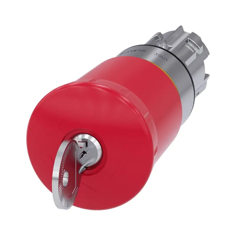 PULS.F.EMERG KEY E9 40MM - SIEMENS 3SU10501HN200AA0