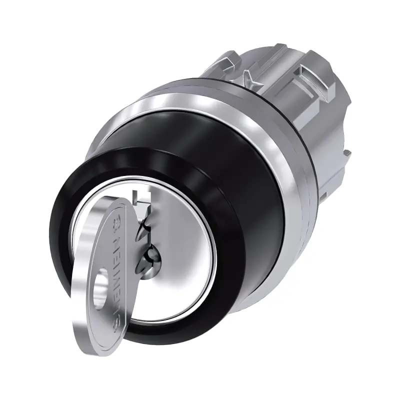 SEL.KEY SB30 3POS I-0-II, I - SIEMENS 3SU10504BL210AA0