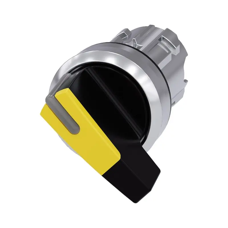 SEL.LUM.LEVA LUNGA GIALLO MANT.2POS - SIEMENS 3SU10522CF300AA0