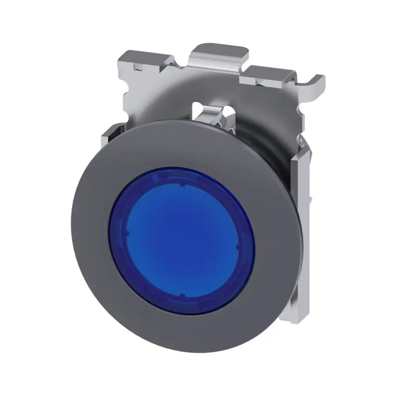 PULS.LUM.PIATTO BLU 30MM - SIEMENS 3SU10610JB500AA0